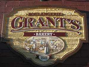 Grant's Bakery sign