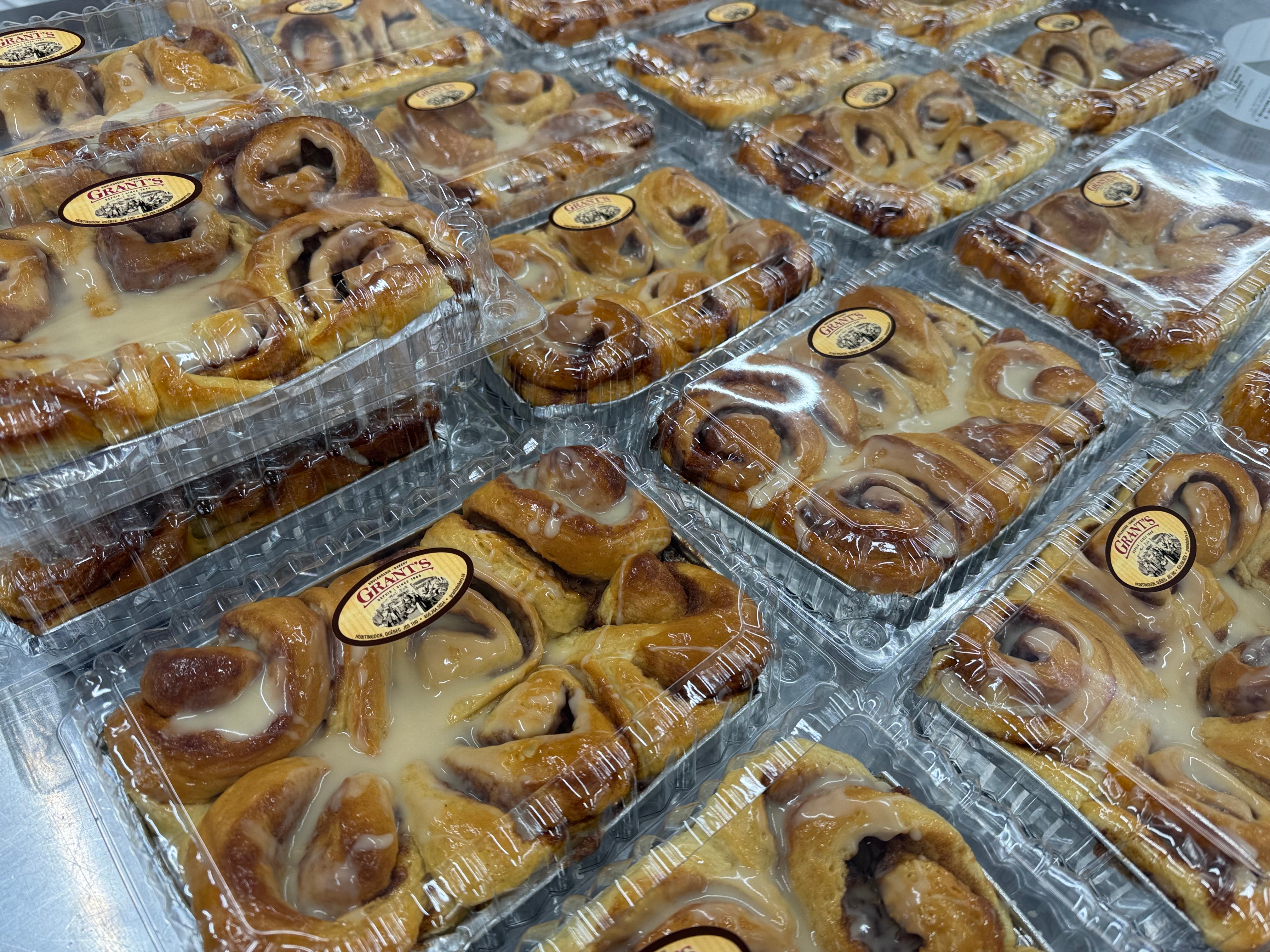 Maple Swirl Buns, 6/pkg